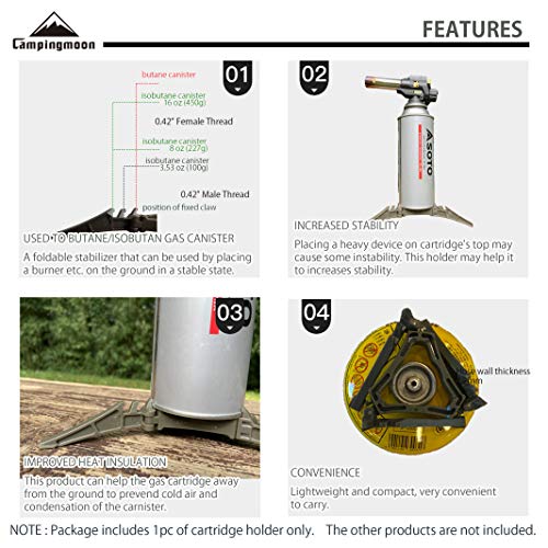 Portable Fuel Can Stabilizer for Gas Canisters - Z41