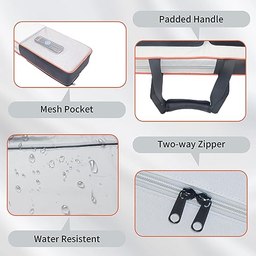 GAN XIN Large 30x18in Portable Bag for LED Timer, Multifunctional with Pockets