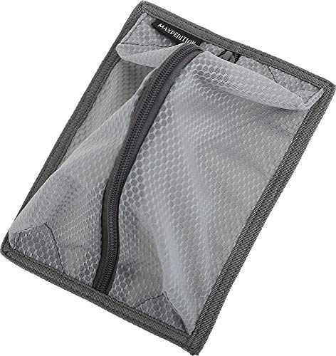 Maxpedition Entity Mesh Storage Panel Gray - Versatile Hook & Loop Organizer