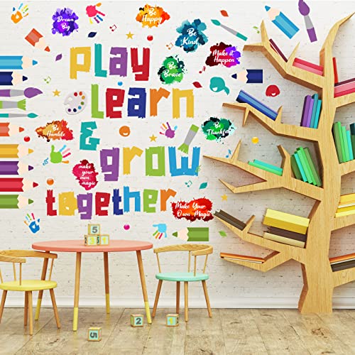 Inspirational Play & Learn Wall Decals - 5 Sheets