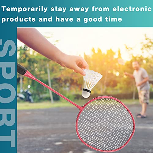 Woanger 5-Set Badminton Racket Set with Shuttlecocks – Lightweight, Colorful Pro-Backyard
