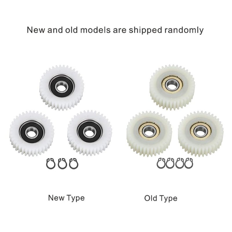 Odorkle 3PCS E Bike Motor Gear,Durable Nylon 36 Tooth Motor Gear Clutch Equipment Tool Replacement Accessory, Odorklenvbp5z4h6a