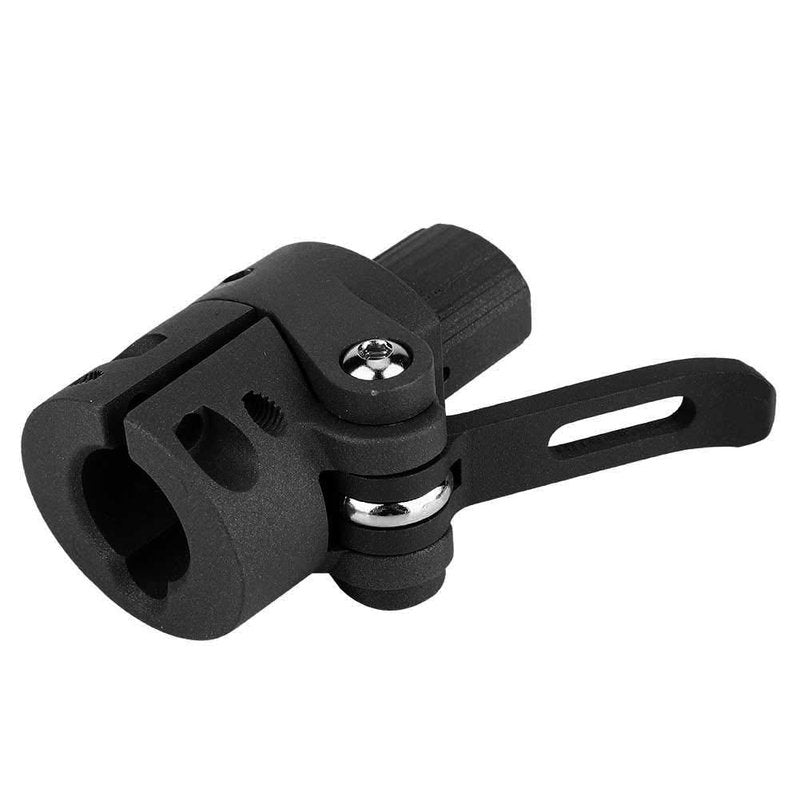 OUKENS Foldable Electric Scooter Pole Base Replacement for Xiaomi M365, Compatible Front Fork Bracket, Black Sturdy Aluminum Alloy Scooter Folding Stem Replacement, Folding Mechanism Upgrade Part