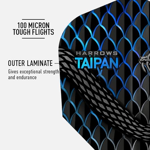 Premium Extra Strong Dart Flights - Set of 5 Blue