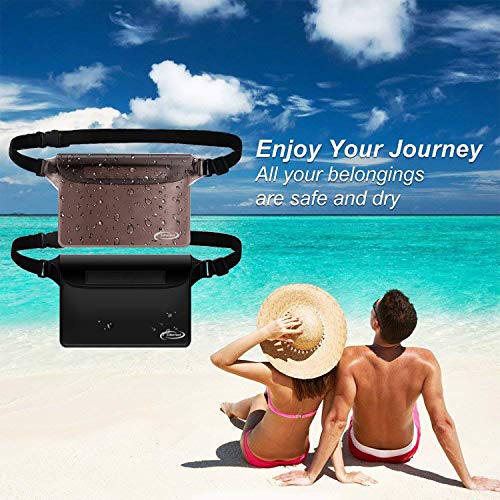 Waterproof Fanny Pack with Touch Screen Pouch for Travel