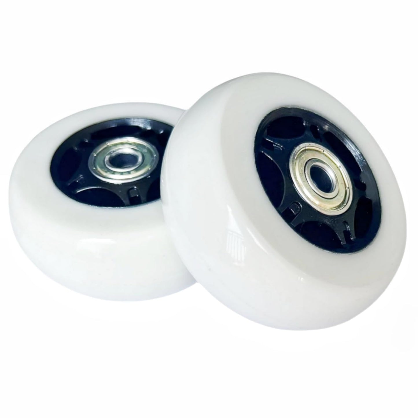 Durable and Thick Wheels 76mm x 30mm for Shift [V1+]/Crazy Cart [V7+] and Crazy Cart XL [V3+] - Set of 2 Premium Replacement Wheels，parts W25143401048-Replace reliable parts for Krazy Kart.