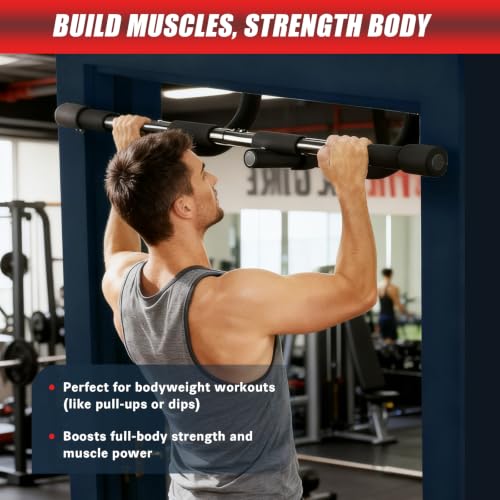 Portable Pull-Up Bar for Doorway - Indoor Strength Training