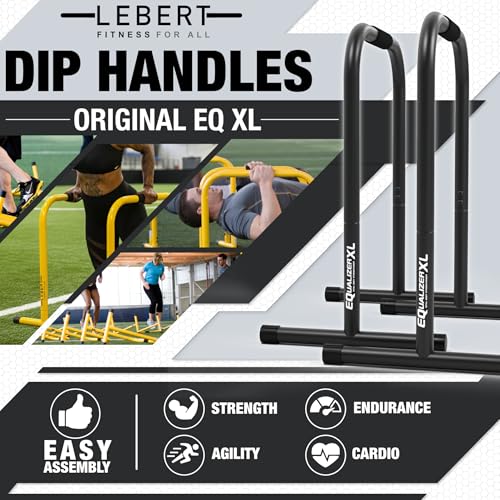 Total Body Strengthener Dip Station - Black XL