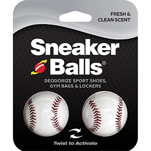 Shoe Odor Eliminator Balls - Fresheners for Sneakers & Gear, 2 Pack