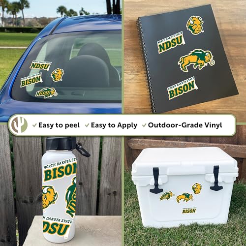North Dakota State University Bison Vinyl Sticker Decal - Official Collegiate Fan Gear