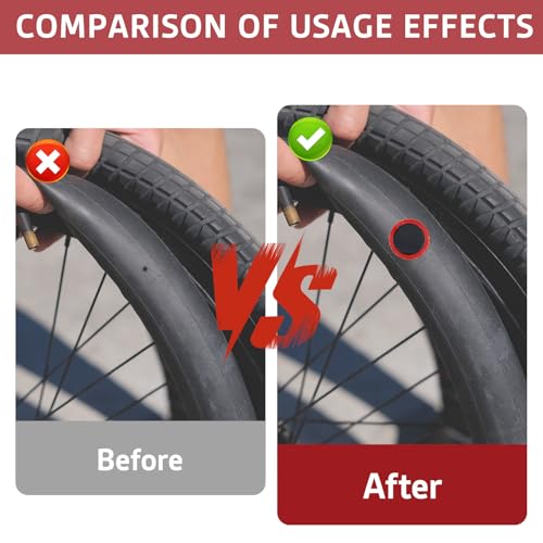 96 Pcs Bicycle Tire Repair Patch Kit - Rubber Puncture Patches
