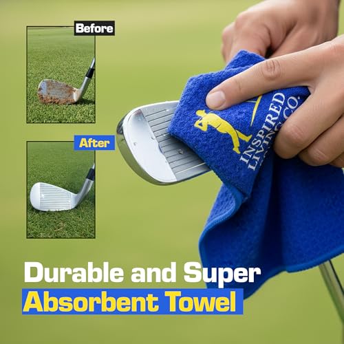 Golf Club Cleaner Kit - Premium Brush with Groove Cleaner & Towel