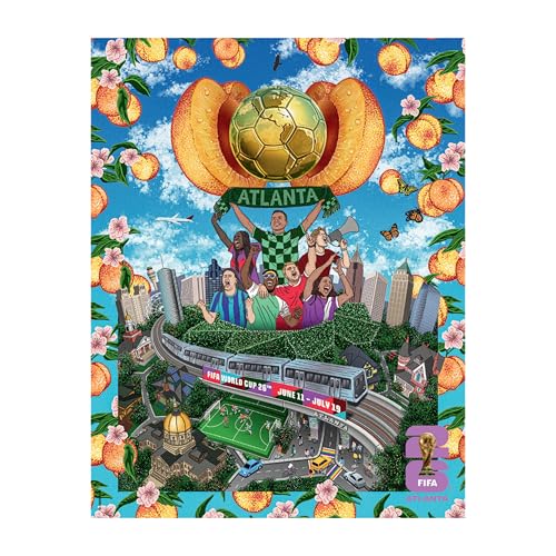 FIFA World Cup Atlanta Magnet - Officially Licensed Collectible