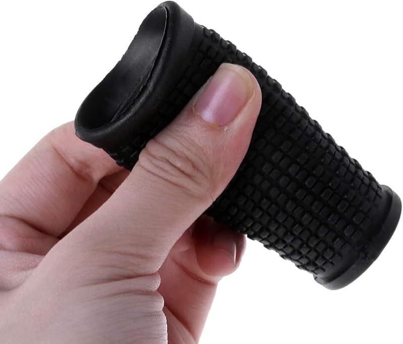 Bike Handlebar Grips - Soft Non-Slip Rubber, 2 Pcs