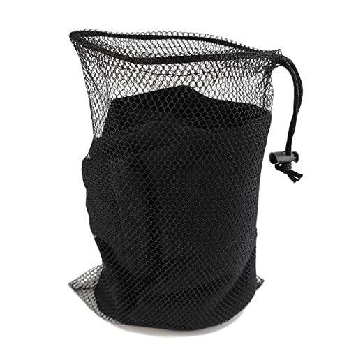 10-Pack Nylon Mesh Drawstring Bags with Cord Lock for Sports & Laundry, 8x12 Inch