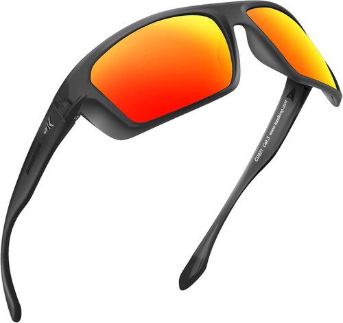 KastKing Huzzah Polarized Sport Sunglasses - UV Protection for Men & Women | Perfect for Driving, Fishing & Cycling