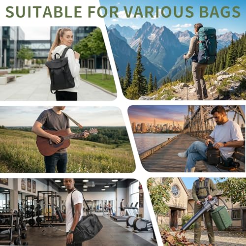 Tactical Shoulder Strap Pads - 2 Pack Soft Breathable Cushions