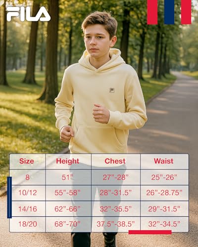 Boys Soft Fleece Pullover Hoodie - Cozy Graphic - Black Midnight / 8