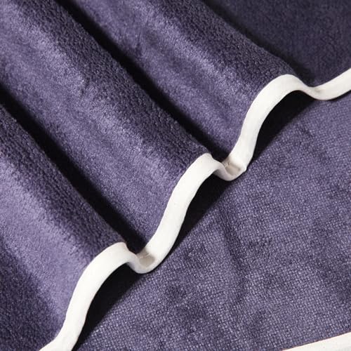 Microfiber Gym Towels Set - 3 Pack (Blue, Grey, Purple) - 14"x29"