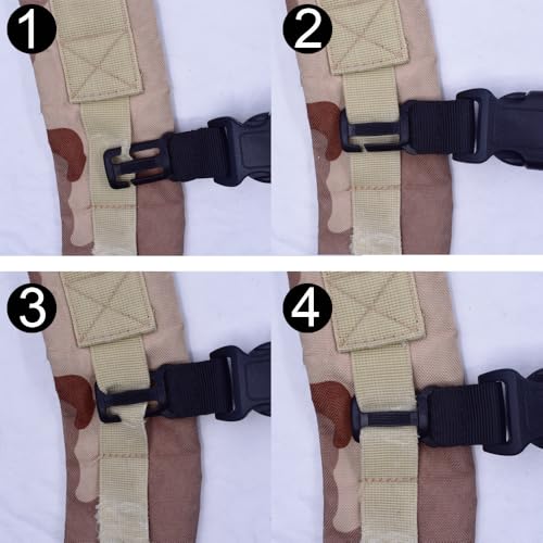Chest Harness Strap for Backpack - Adjustable 9" to 17.5"