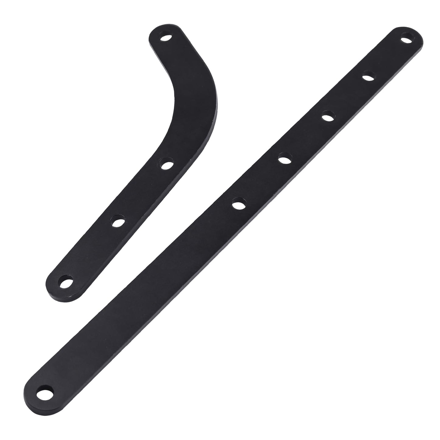 Garage Door Curved Opener Bracket Arm, Garage Door Opener Connector, Compatible with Most Garage Doors, Black (Black)