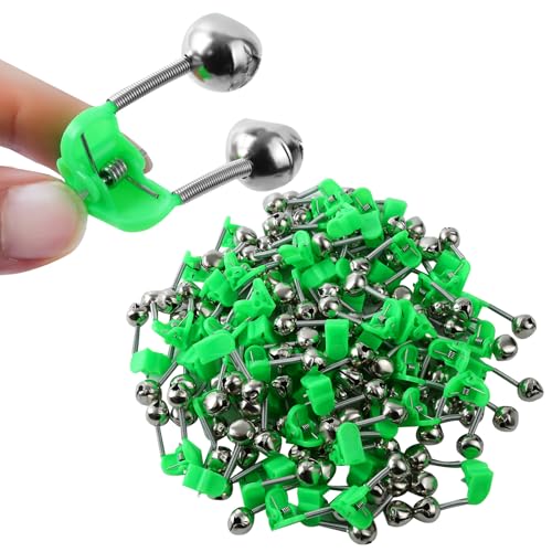 Fishing Rod Bells - 50PCS Durable Plastic Clip Set