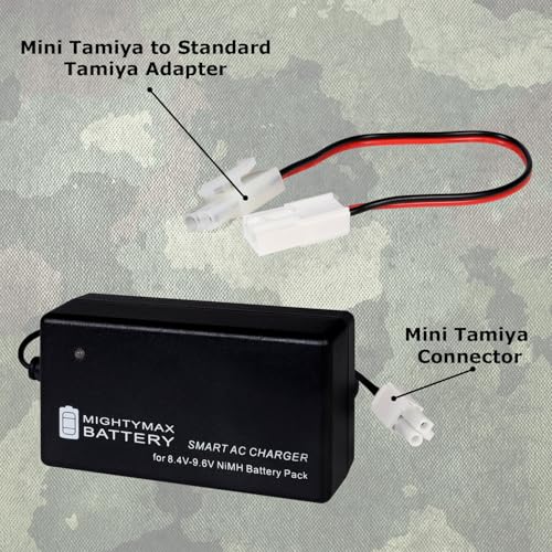 Smart Charger for 8.4V-9.6V NiMH Battery Packs - Airsoft