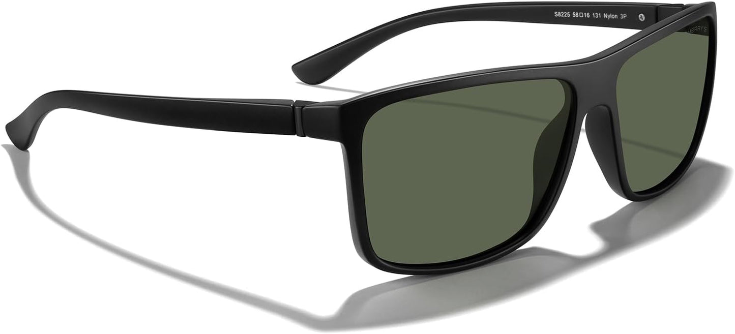 MERRY'S Polarized Sports Sunglasses - UV400 Protection for Cycling, Driving & Fishing | Unisex S8225