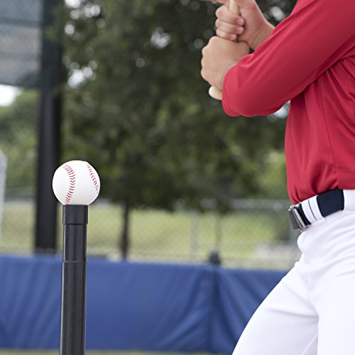 Deluxe Adjustable Batting Tee - Rubber Baseball & Softball