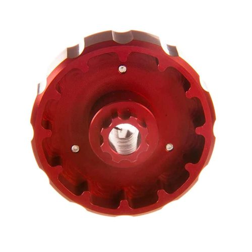 Wolf Tooth Components Bottom Bracket Tool Red, 16 Notch 44Mm