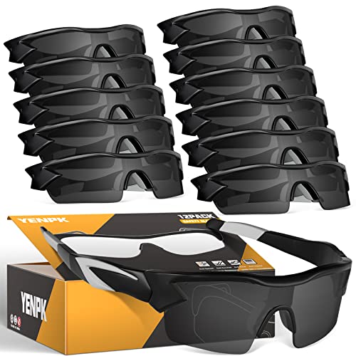 Safety Glasses for Men Women, Safety Goggles ANSI Z87.1 UV Eye Protection, Wrap Around Anti Scratch for Work Lab