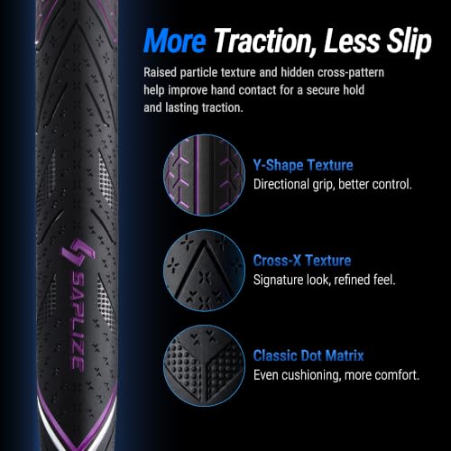 G50 Endurance Golf Grips Set - Purple Midsize, 13 Grips with Tapes