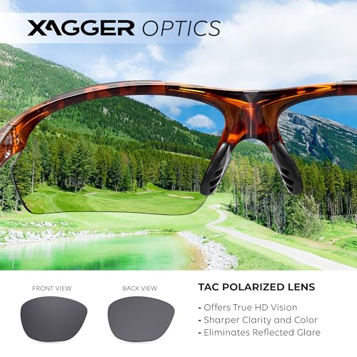 Polarized Sports Sunglasses UV400 for Running, Cycling & Baseball