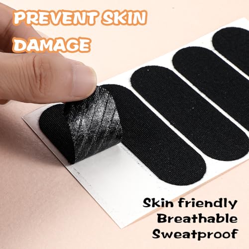 Bowling Thumb Tape - Elastic Finger Protector for Bowlers - Black, 100 Pieces