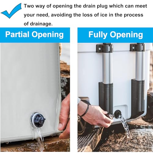 Cooler Drain Plug Replacement - Leak-Proof for YETI & RTIC - 1 Pcs