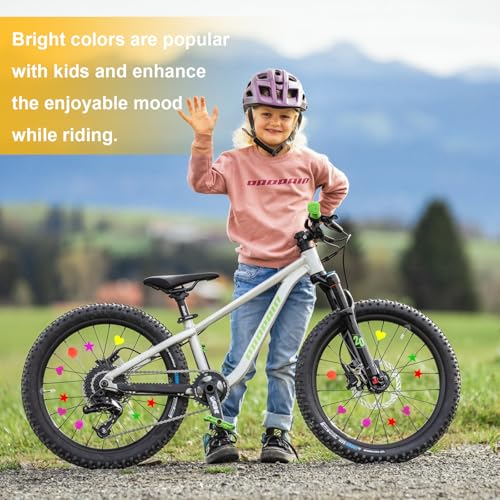 315 Pcs Colorful Bike Wheel Spoke Beads Set - Assorted Shapes