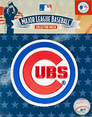 Chicago Cubs Primary Logo Collectors Patch - 4 Inch