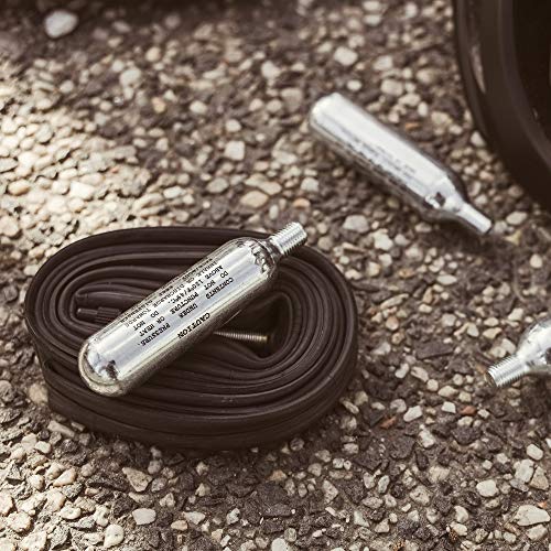 CyclingDeal 16g Threaded CO2 Cartridges Pack of 6 for Bike Inflation