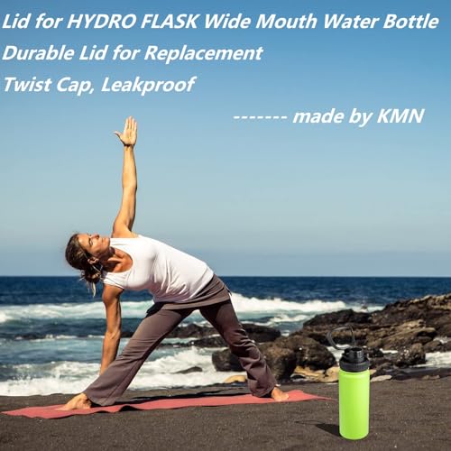 Lid for Hydro Flask Wide Mouth Sport Water Bottles, Spout Hydroflask