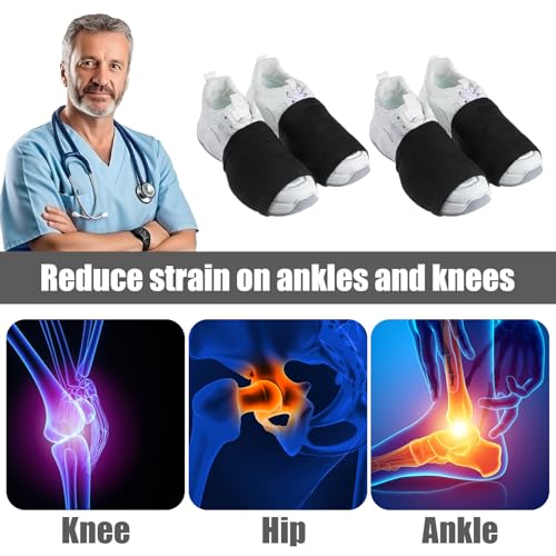 Unisex Anti-Slip Dance Shoe Covers - 4 Pairs for Smooth Floors