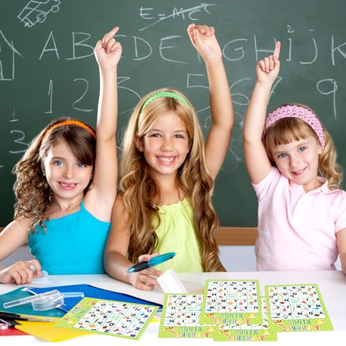 Alphabet Bingo Game for Kids - Educational Learning Fun