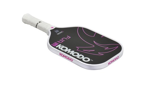 KOMODO Furi 16mm Pink Thermoformed Pickleball Paddle Gen III | T700 Raw Carbon Fiber | USAPA Approved