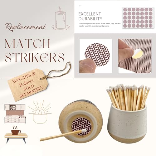 122-Piece Match Striker Variety Pack - Peel & Stick Adhesive Strips - Hc