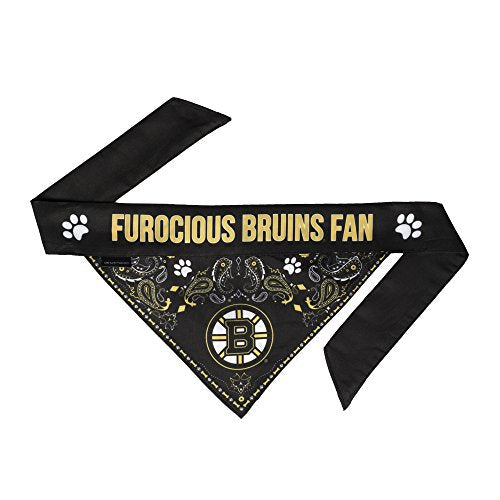 Boston Bruins Pet Bandana - Soft Cotton Blend, Small