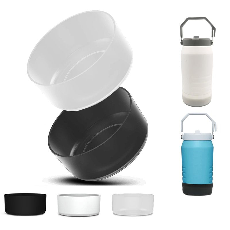 Klizdum Silicone Boot for Stanley IceFlow Flip Straw Jug with Handle 64 oz, Protective Cup Bottom Sleeve, Stanley 64 oz Accessories Compatible with 64 oz Stanley Boot Sports Water Bottle Accessories