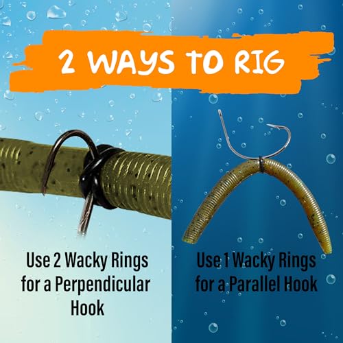 O-Ring Refill Pack for Wacky Rig Tool - 125 Silicone Rings