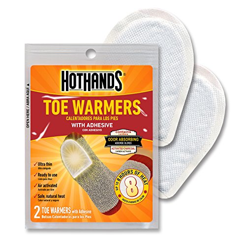 Adhesive Toe Warmers - 6 Pair Value Pack for Cold Weather Foot Comfort