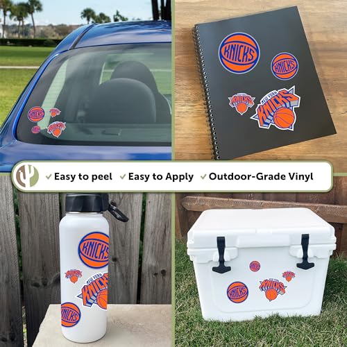 New York Knicks Vinyl Sticker Decal - Premium Quality NBA Team Merch