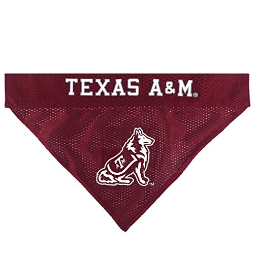 NCAA Reversible Dog Bandana - Texas A&M Aggies, Small/Medium