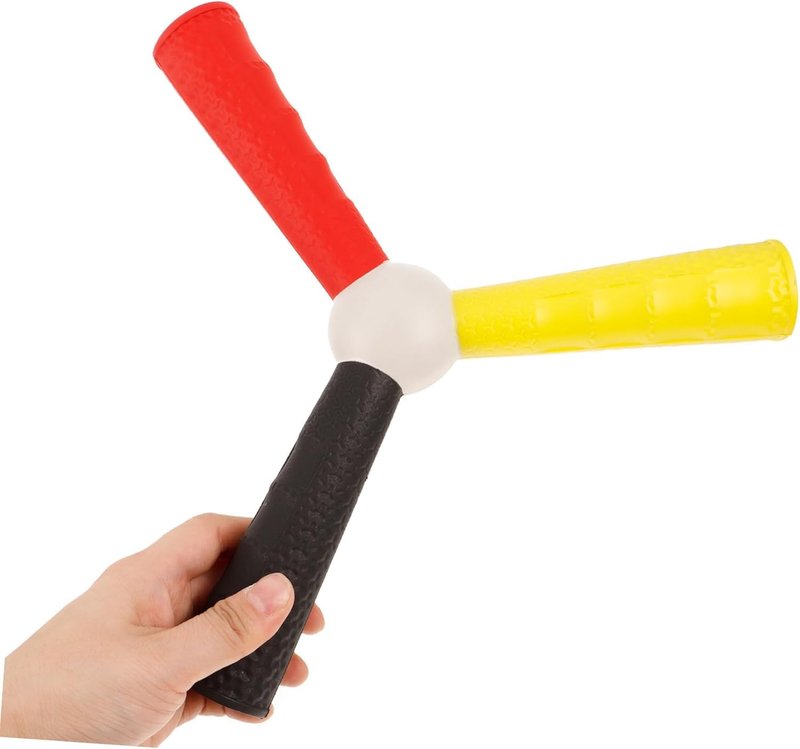 QINCLEARSA Reaction Training Stick Hand Eye Coordination Training Tool Responsive Catch Trainer Improves Eye Focus Training Tricolor Handle Stick High Elastic Eva